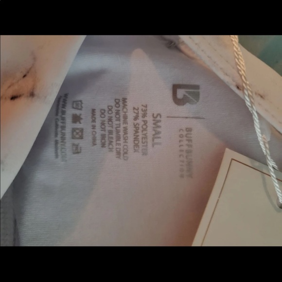 Buff Bunny Caterina Bra White Marble - Picture 3 of 5